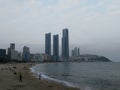 Haeundae Beach, Busan Royalty Free Stock Photo