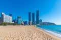 Haeundae Beach in Busan, republic of Korea