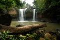 Haew Suwat Waterfall at Khao Yai National Park Thailand.