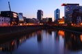 Hafen district in Dusseldorf city, Germany