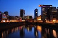 Hafen district in Dusseldorf, Germany