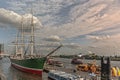 hamburg hafen hosts many interesting ships