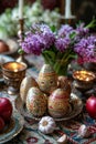 Nowruz, persian new year traditional decorations