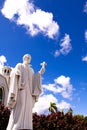 HAGANIA cathedral Father in Guam Royalty Free Stock Photo
