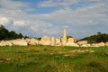 Hagar Qim - megalithic temple complex in Island of Malta