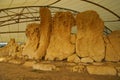 Hagar Qim - megalithic temple complex in Island of Malta