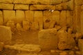 Hagar Qim - megalithic temple complex in Island of Malta