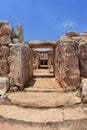 Hagar Qim, unesco world heritage in Malta Royalty Free Stock Photo