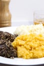 Haggis neeps and tatties