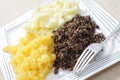 Haggis tatties and neeps