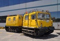 Hagglund outside Christchurch Antarctic Centre