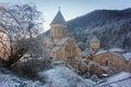 Haghartsin Monastery Armenia Winter