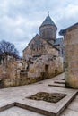 Scenic Portrait of Haghartsin Monastery in Armenia Royalty Free Stock Photo