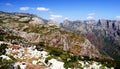 Haghier mountains, Socotra Island Royalty Free Stock Photo