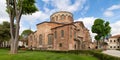 Hagia Irene, or Holy Peace Church, Eastern Orthodox church, located in the courtyard of Topkapi Palace, Istanbul, Turkey Royalty Free Stock Photo