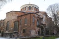 Istanbul, Turkey - 04.03.2019: Hagia Irene church Aya Irini in the park of Topkapi Palace in Istanbul, Turkey Royalty Free Stock Photo