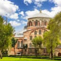 Hagia Irene church in Istanbul, Turkey Royalty Free Stock Photo