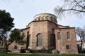 Edifice of ancient Hagia Irene church in Istanbul Royalty Free Stock Photo