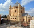 Hagia Maria Sion Abbey is a Benedictine abbey on Mount Zion