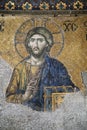 Hagia Sofia mosaic Royalty Free Stock Photo