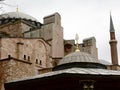 Hagia Sophia (Aya Sofia) in Istanbul, Turkey Royalty Free Stock Photo