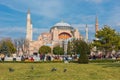 Beautiful Hagia Sophia view in Istanbul, Turkey