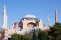 Hagia Sophia or Church of Constantinople, Istanbul, Turkey. Royalty Free Stock Photo