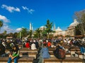 Hagia Sophia Church of the Holy Wisdom - Ayasofya. Istanbul, Turkey October 25, 2019. Exterior Of The Hagia Sophia Ayasofya Mosque
