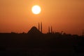 Hagia Sophia Church at Sunset