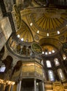 Hagia Sophia Interior Royalty Free Stock Photo