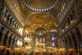 Hagia Sophia interior, Istanbul, Turkey