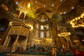 Hagia Sophia interior, Istanbul, Turkey