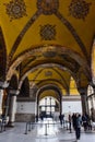 Hagia Sophia interior view Ayasofya in Istanbul, Turkey Royalty Free Stock Photo