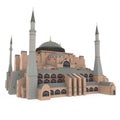 Hagia Sophia Isolated