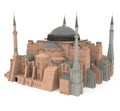 Hagia Sophia Isolated