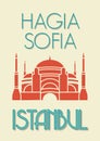 Hagia Sophia, Istanbul poster