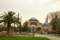 Hagia Sophia in Istanbul, Turkey early in the morning Royalty Free Stock Photo