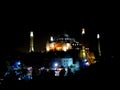 Hagia Sophia, the most famous monument in Istanbul Royalty Free Stock Photo