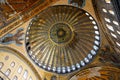 Hagia Sophia or Hagia Sofia, Ayasofya interior in Istanbul, Turkey, Byzantine architecture, city landmark and Royalty Free Stock Photo