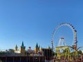 The Hague ferris wheel beach view landscape, netherlands