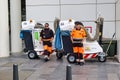 Street cleaning machines and staff netherlands