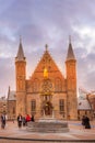 Hague, Netherlands Inner Court Binnenhof Royalty Free Stock Photo