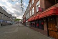 The Hague,Netherlands,March-20-2020:Holland`s famous red light prostitution area and sex clubs are closed due to coronavirus