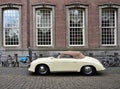 The Hague, Netherlands - May 8, 2015: Classic Porsche 356 at The The Hague