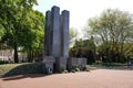 The Hague, The Netherlands - May 17 2023 : The Hague Resistance and Remembrance Memorial aka Haags Herdenkingsmonument Royalty Free Stock Photo