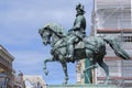 The Hague, The Netherlands - May 15 2020: The statue of William I, Prince of Orange or Willem van Oranje,Noordeinde Royalty Free Stock Photo