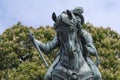 The Hague, The Netherlands - May 15 2020: The statue of William I, Prince of Orange or Willem van Oranje,Noordeinde Royalty Free Stock Photo