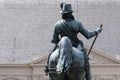 The Hague, The Netherlands - May 15 2020: The statue of William I, Prince of Orange or Willem van Oranje,Noordeinde Royalty Free Stock Photo