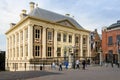 The Hague, Netherlands - May 8, 2015: Tourist visit Mauritshuis Museum in The Hague Royalty Free Stock Photo