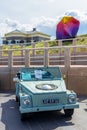 Classic type 181 vehicle at Scheveningen beach